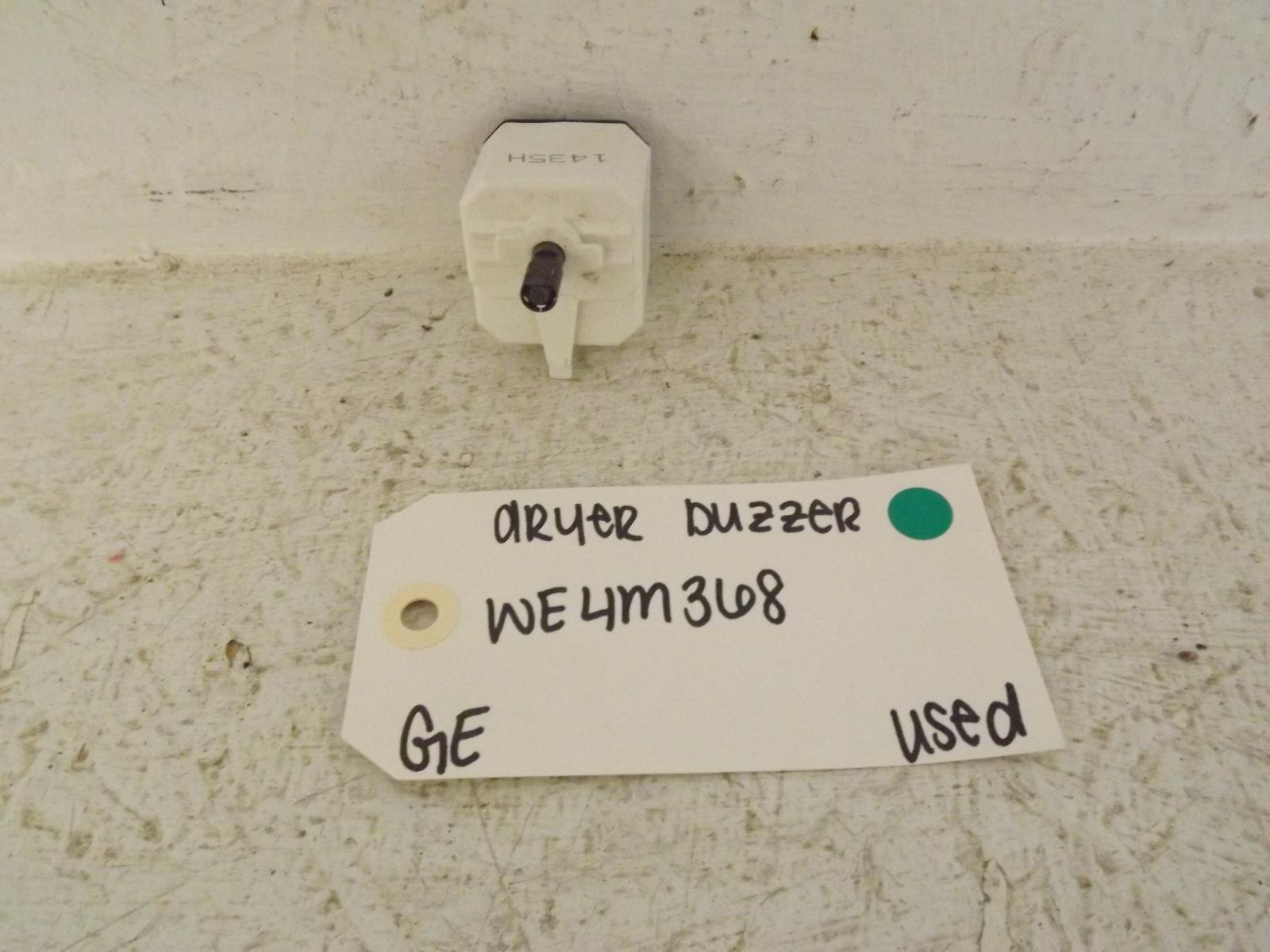 GE Dryer WE4M368 Buzzer Used GE Dryer WE4M368 Buzzer Used
